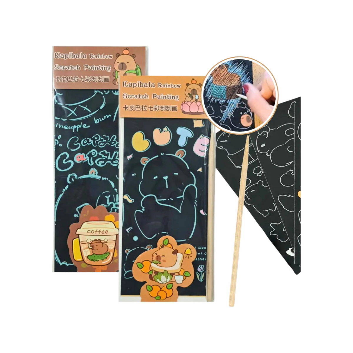Scratch Drawing Paint for Kids