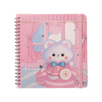 SIMBA B6 Hard Cover Spiral Notebook Ruled Cream Paper 80 Sheets Model 8600-1