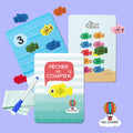 FRENCH Count & Fish Learning Set