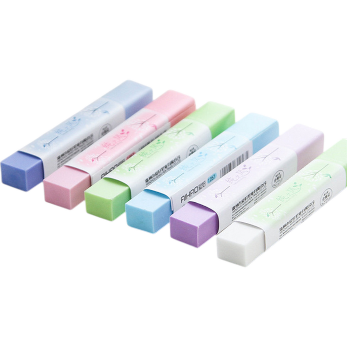 DishyKooker Rectangular Eraser for Writing Drawing