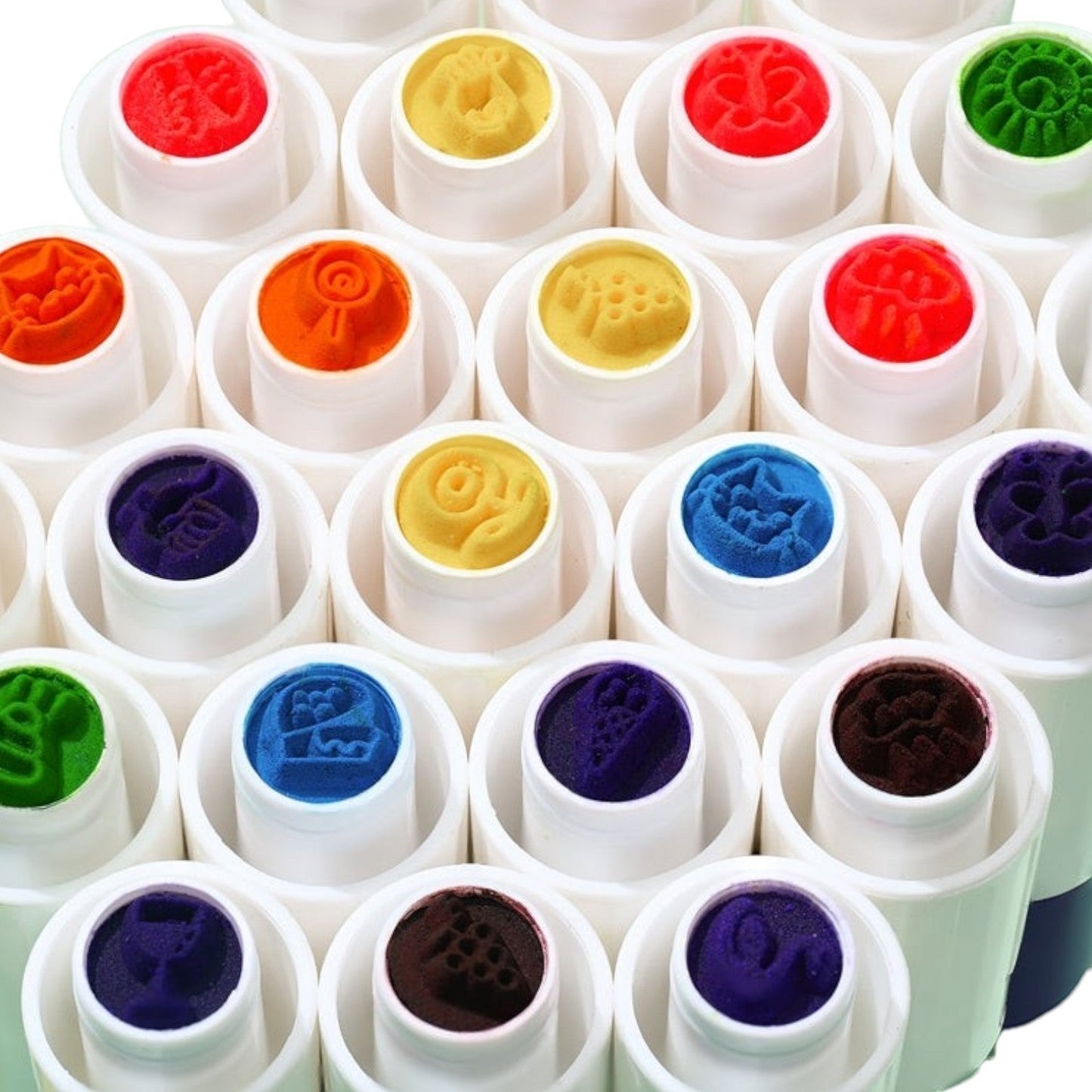 Double-Headed Stamp Highlighter Marker Pen Set 48 Color Highlighter Marker Pen