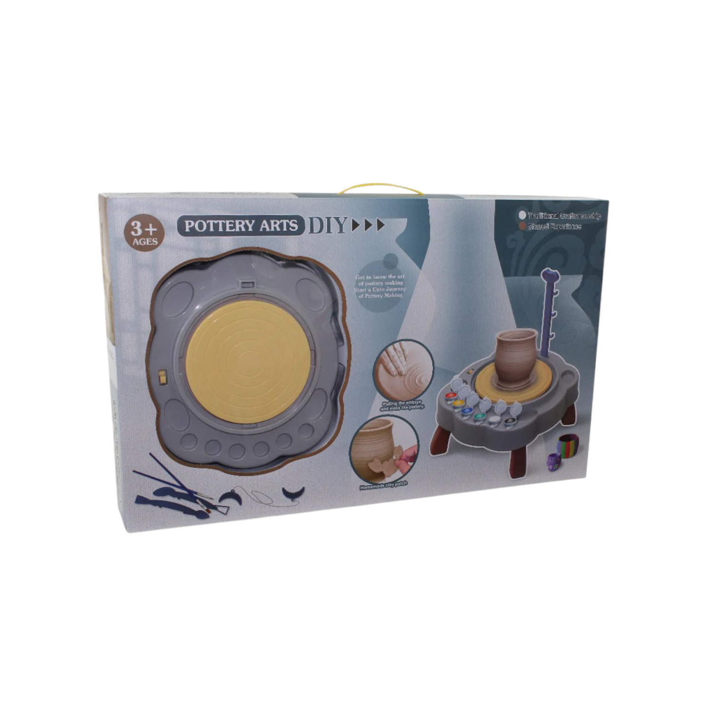 Generic 2766373-ZY110 DIY Pottery Workshop Toy