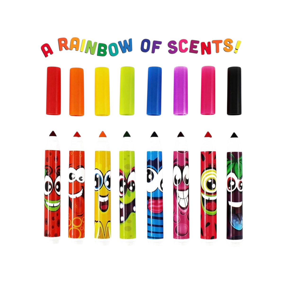 Color Washable Marker Set Scented 18/24 Pcs