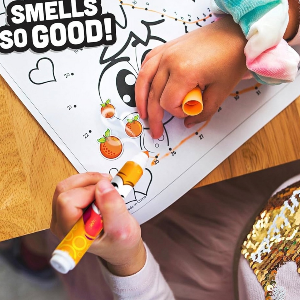 Color Washable Marker Set Scented 18/24 Pcs