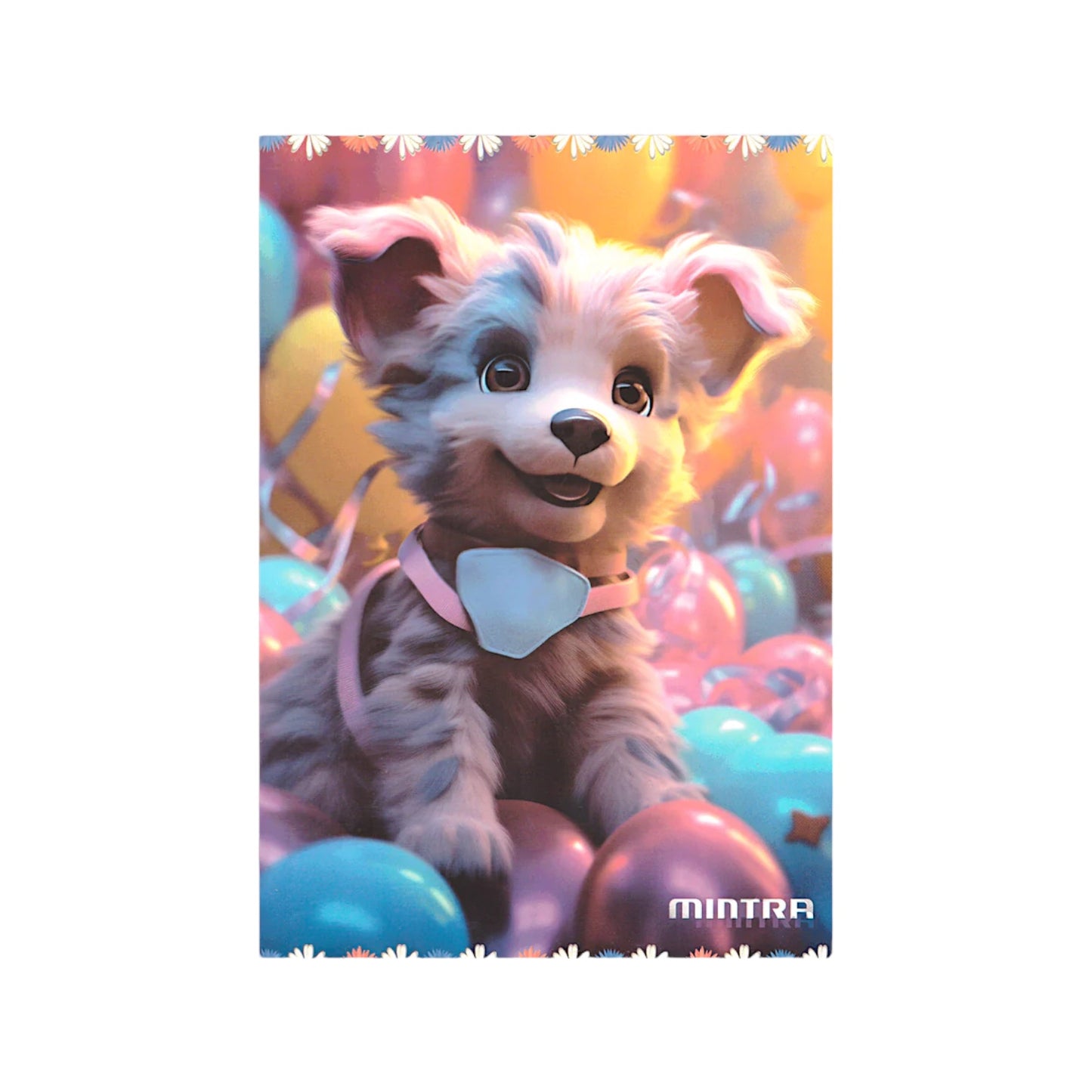 80 Sheets Mintra Stapled Lined Notebook  A4