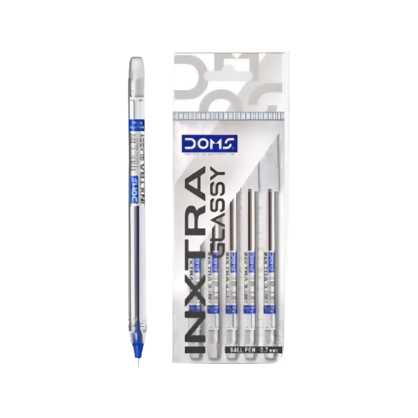 Doms Inxtra Glassy 0.7mm Tip Size Ballpen
