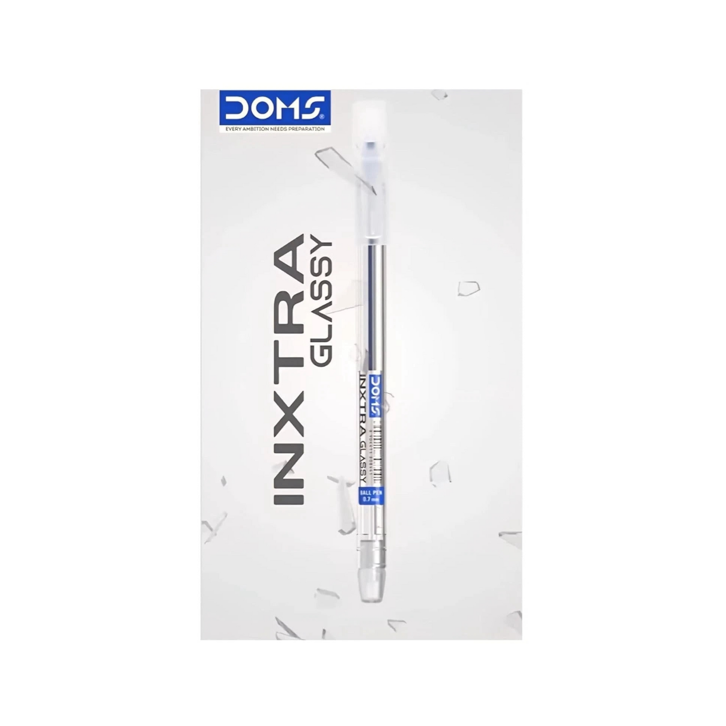 Doms Inxtra Glassy 0.7mm Tip Size Ballpen