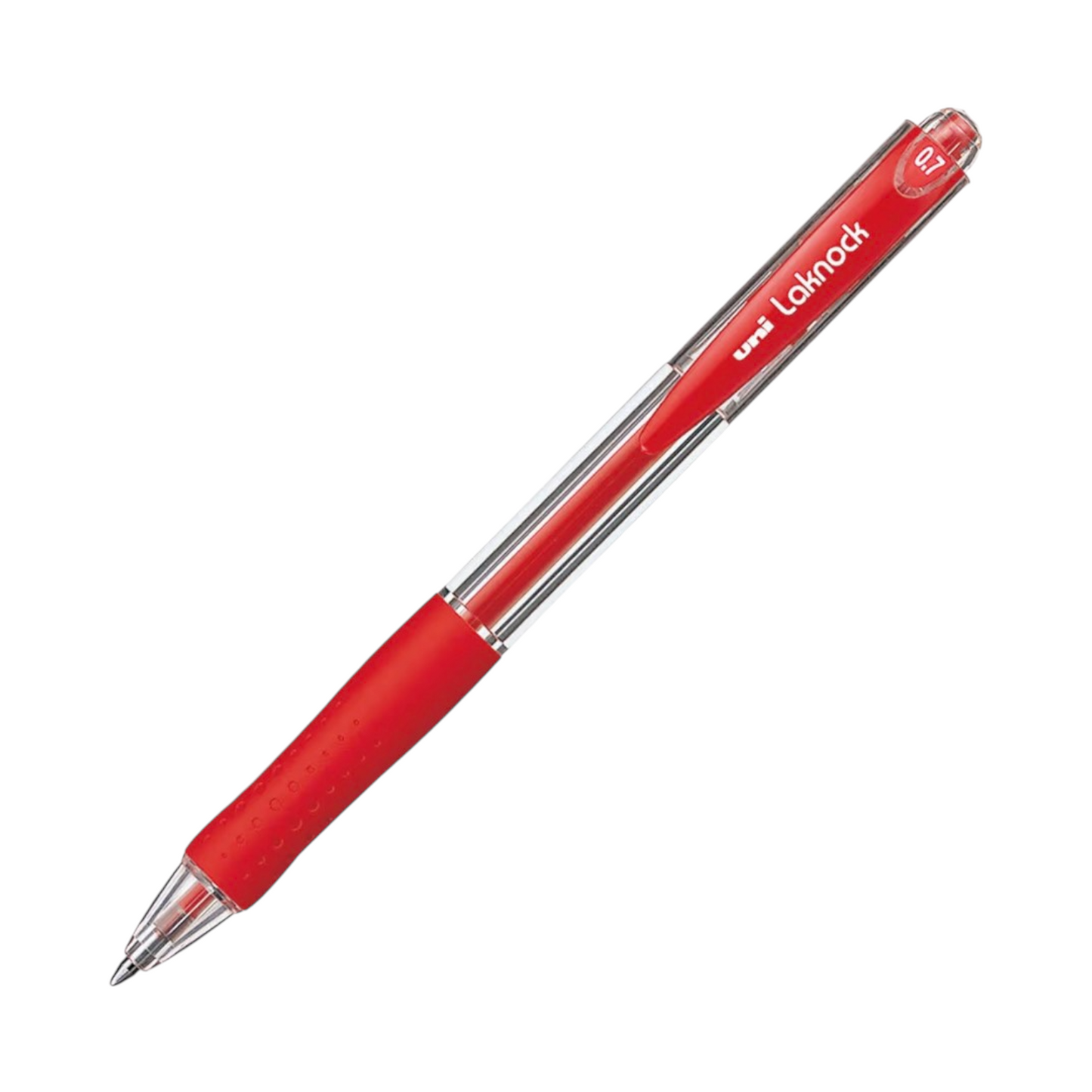 uni-ball Laknock SN100 Ballpoint Pen - 1.0/0.7 mm - Red