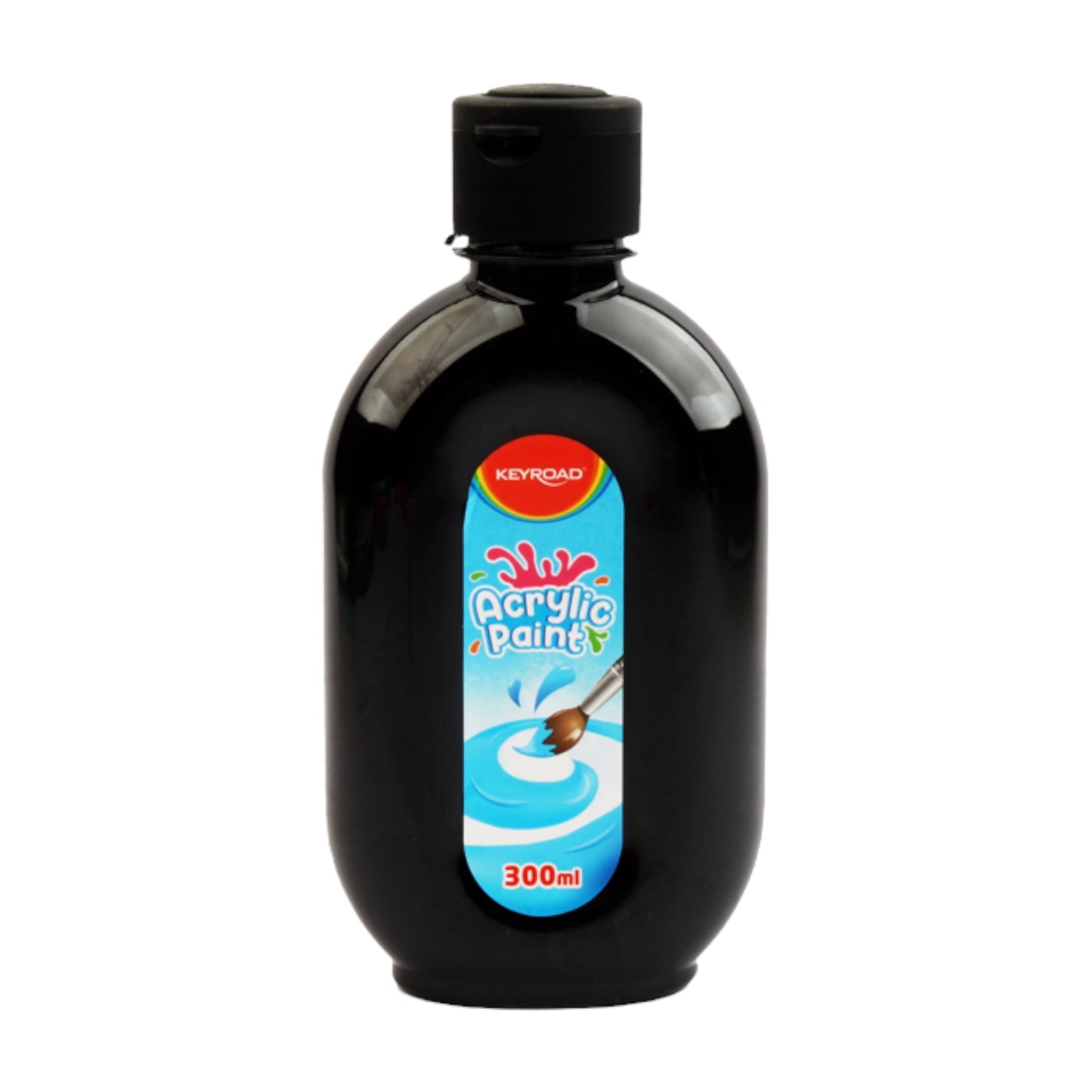 Acrylic Color Black (300ml) Keyroad