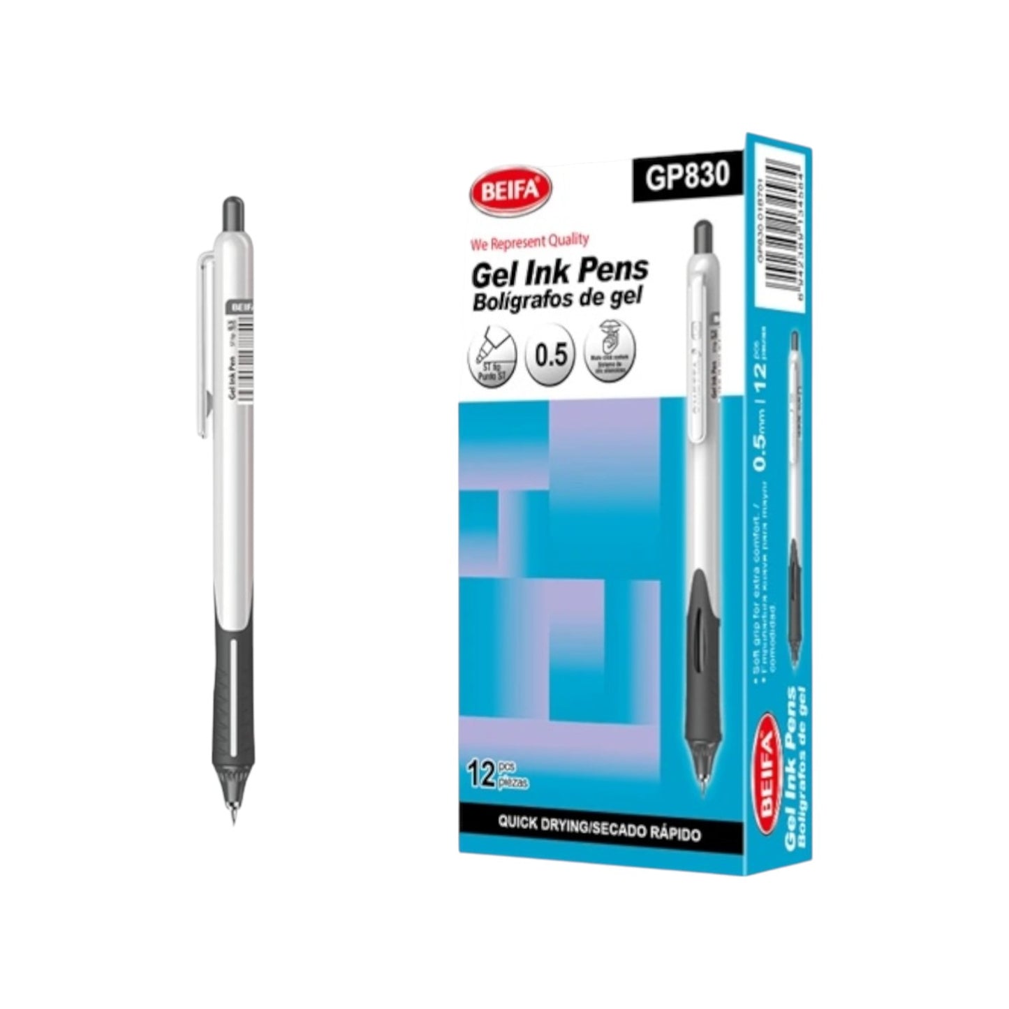 Beifa GP830 Gel Ink Pens.0.5 mm - 1 Pen