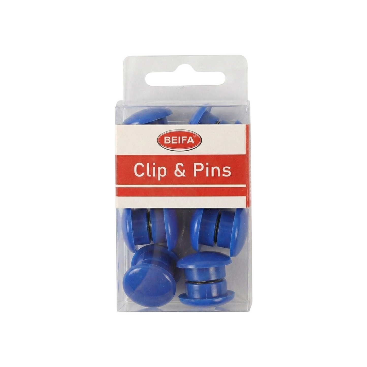 Beifa Round Whiteboard Magnet – 2 cm, Card of 10 Pieces