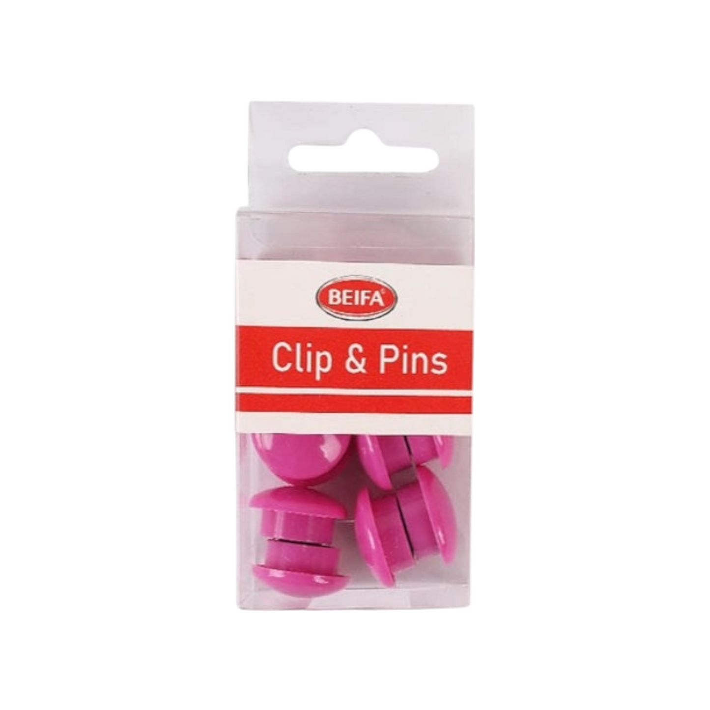 Beifa Round Whiteboard Magnet – 2 cm, Card of 10 Pieces