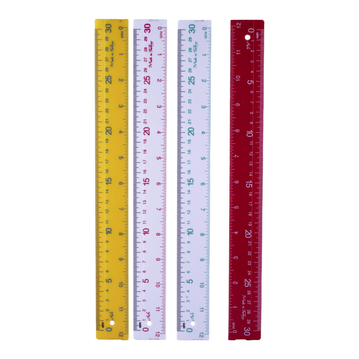 Ruler Ark Plastic 30 Cm Model 617