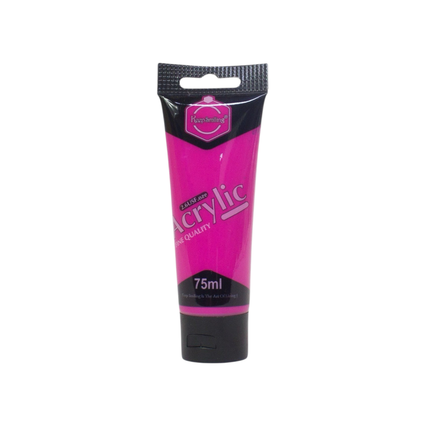 Keep Smiling Acrylic Paint Tube 75 gm Assorted Colors