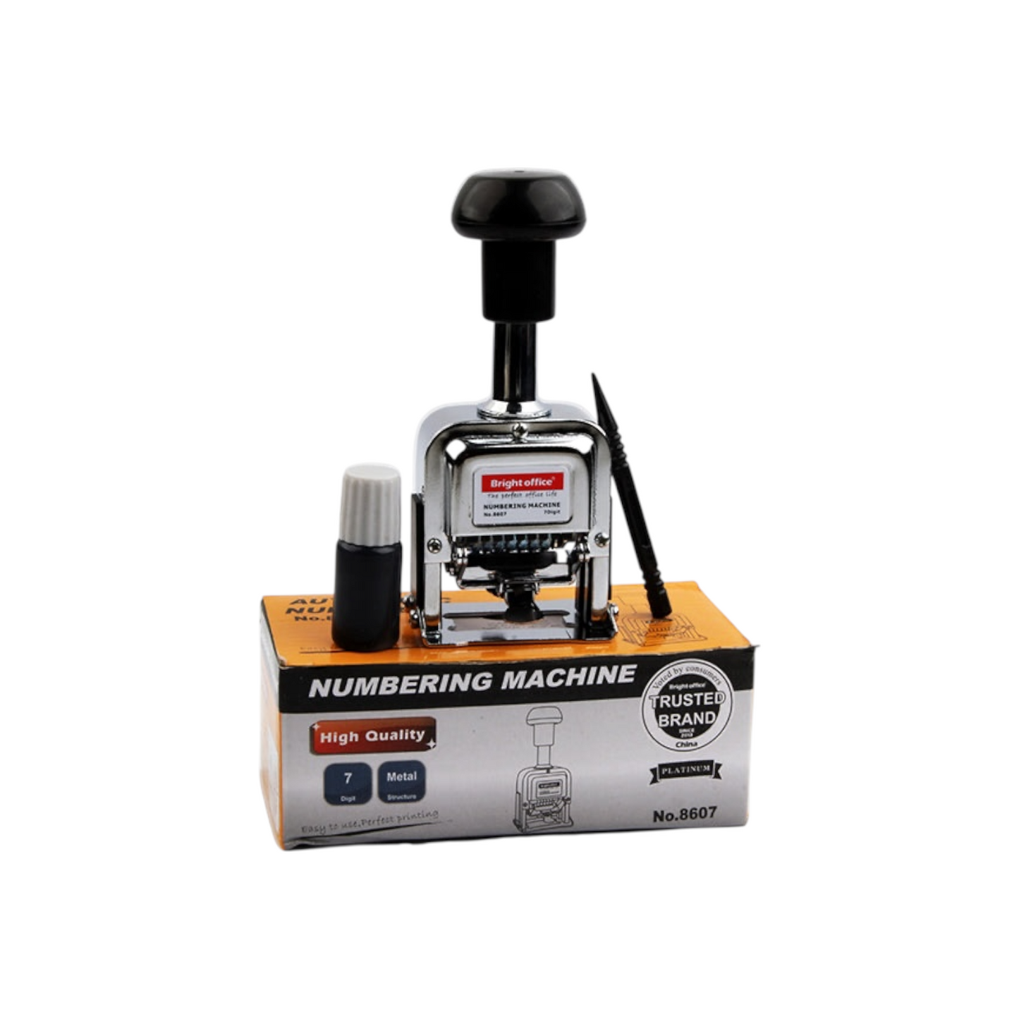 Arabic Numbering Stamp 7 Digits Metal