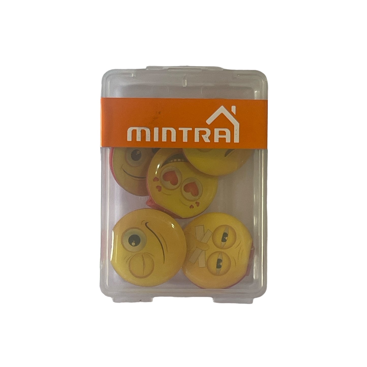 Mintra Pin Clip Plastic Box - 30mm Colors