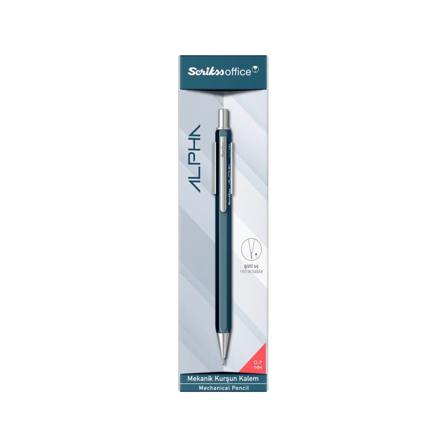 Scrikss Versatil Kalem Alpha - 0.7mm
