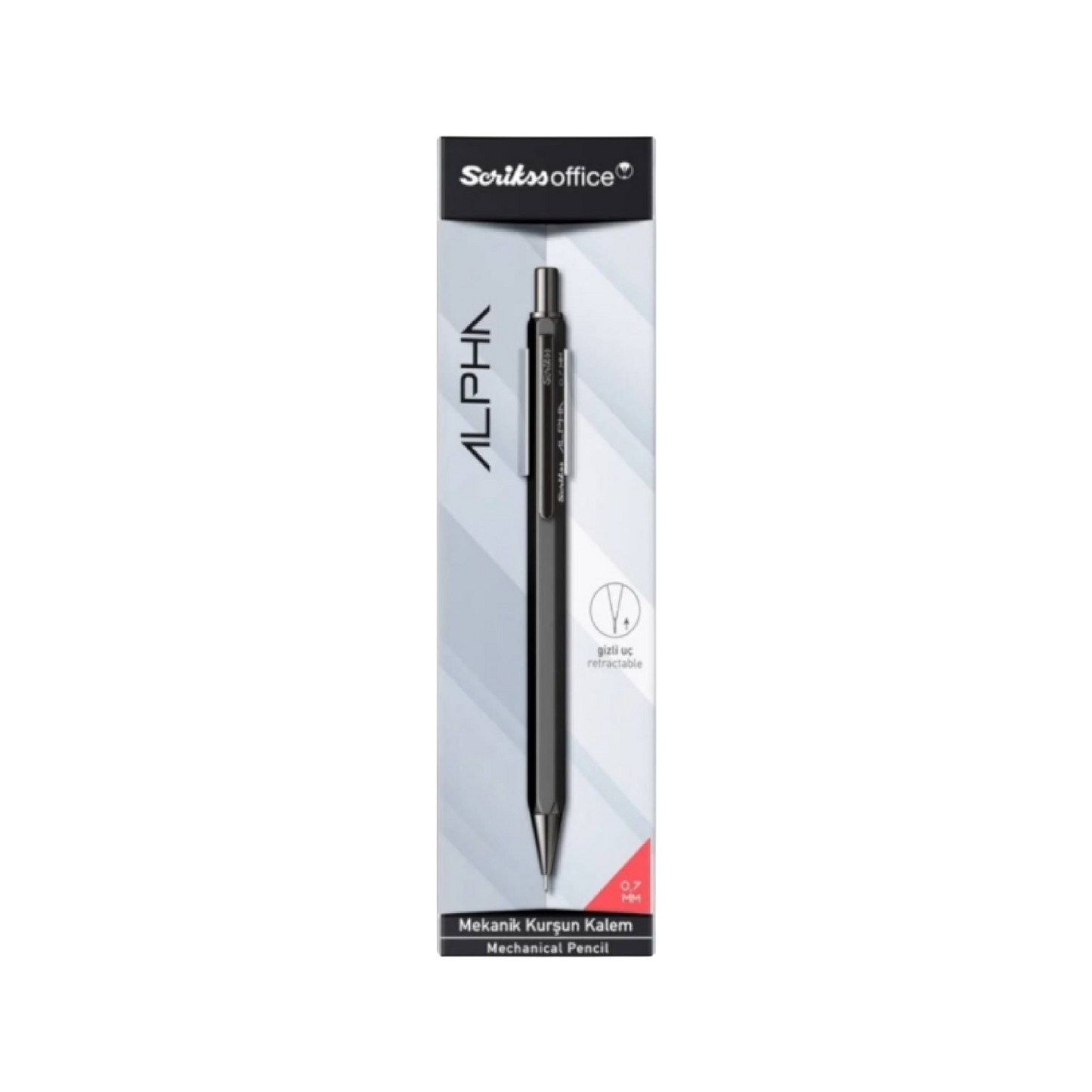 Scrikss Versatil Kalem Alpha - 0.7mm
