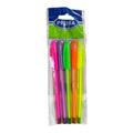 Prima Flash Ballpoint Pen, Set Of 5 Assorted Colors