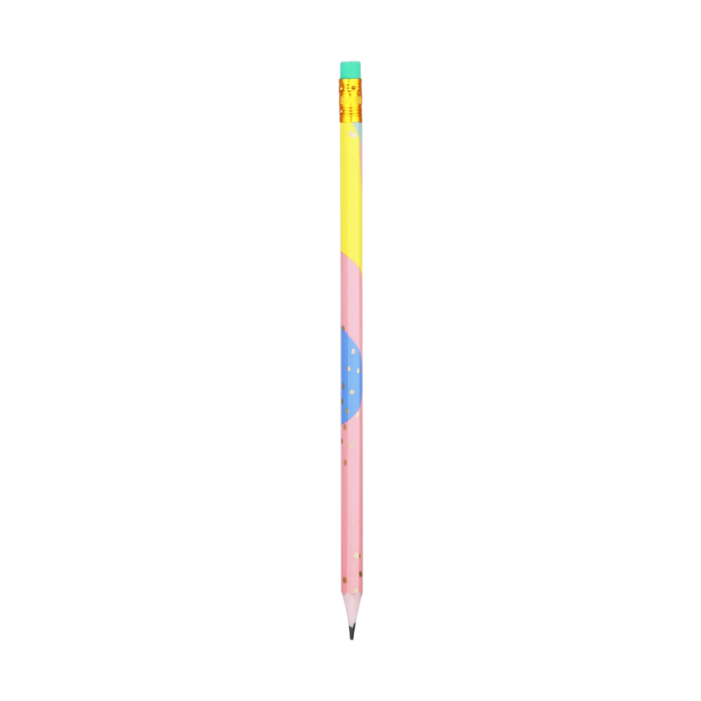 Deli Pencils - HB 2.2mm Hexagonal with Eraser Tip - Macaron