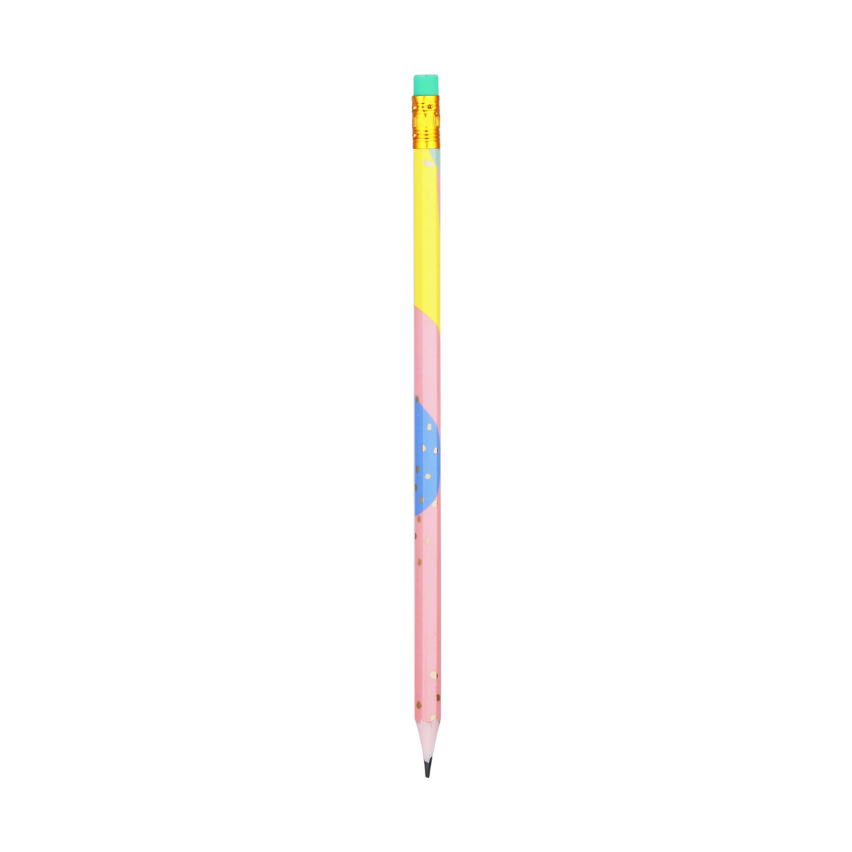 Deli Pencils - HB 2.2mm Hexagonal with Eraser Tip - Macaron