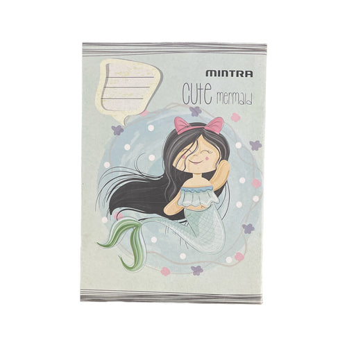 100 pages - Lined Mintra Stapled A5 Notebook