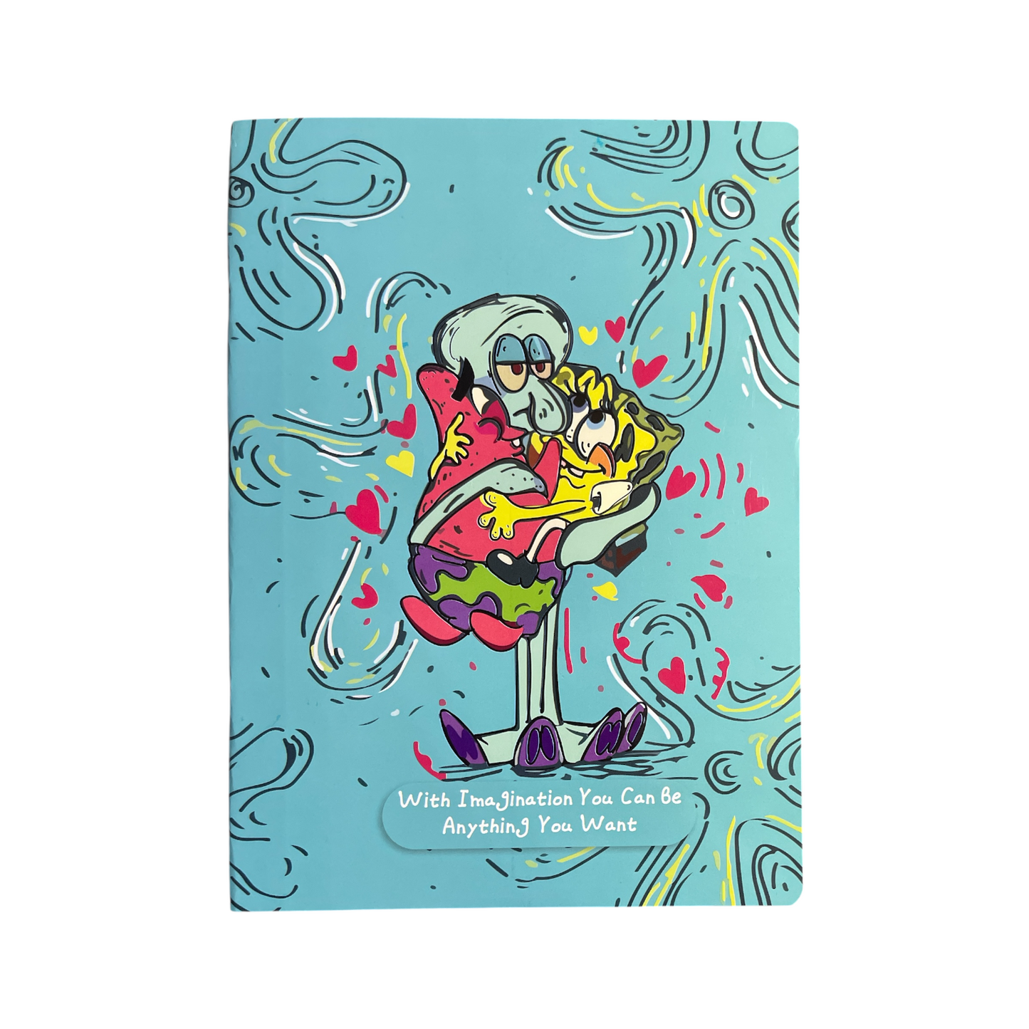 2BE Stapled Lined Notebook 40 Sheets A4