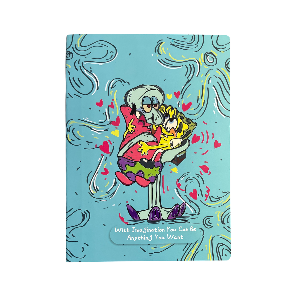 40 Sheets 2BE Stapled Lined Notebook A4