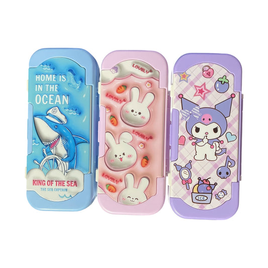 Hard Plastic Kuromi Pencil Box