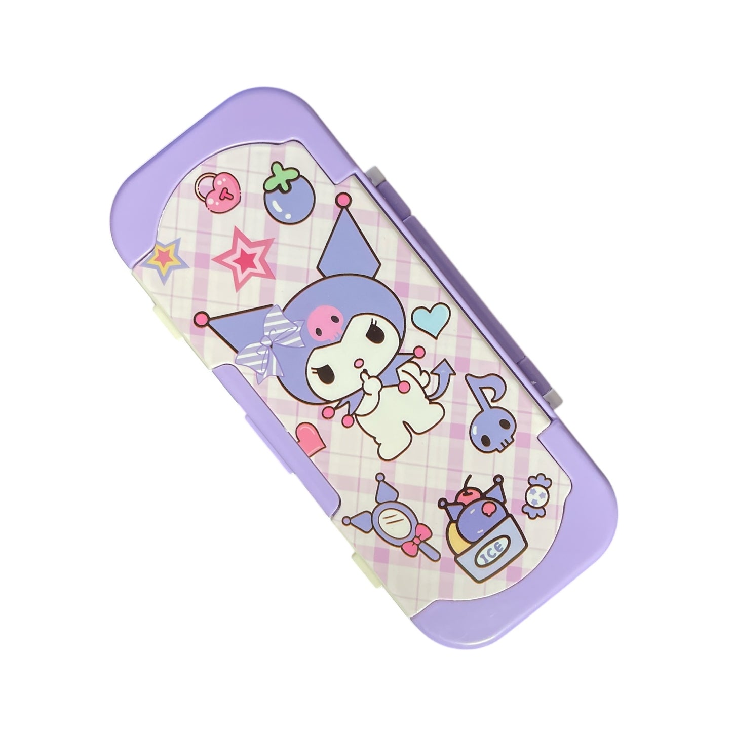Hard Plastic Kuromi Pencil Box