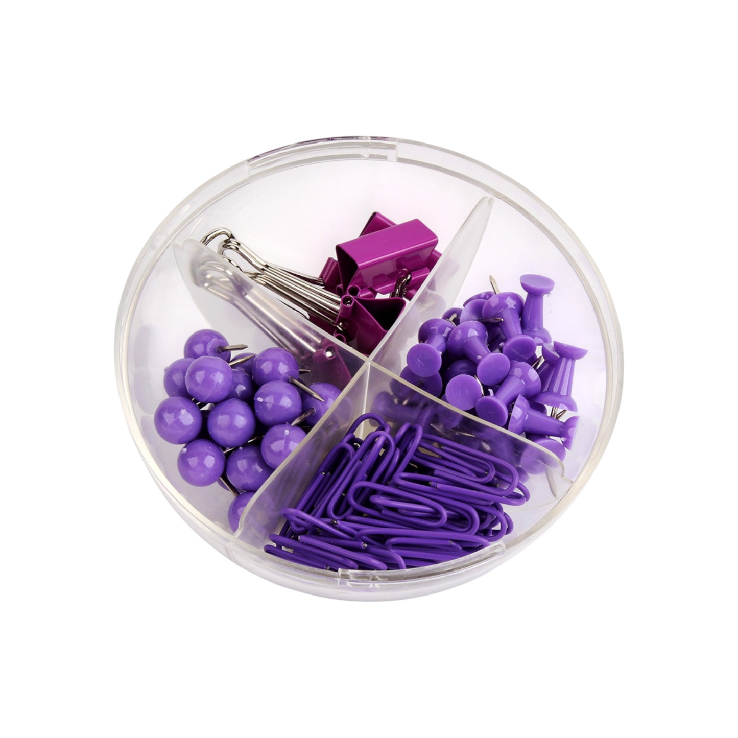 A Box Of Various Diamond Clips + Perspective + Bulldog