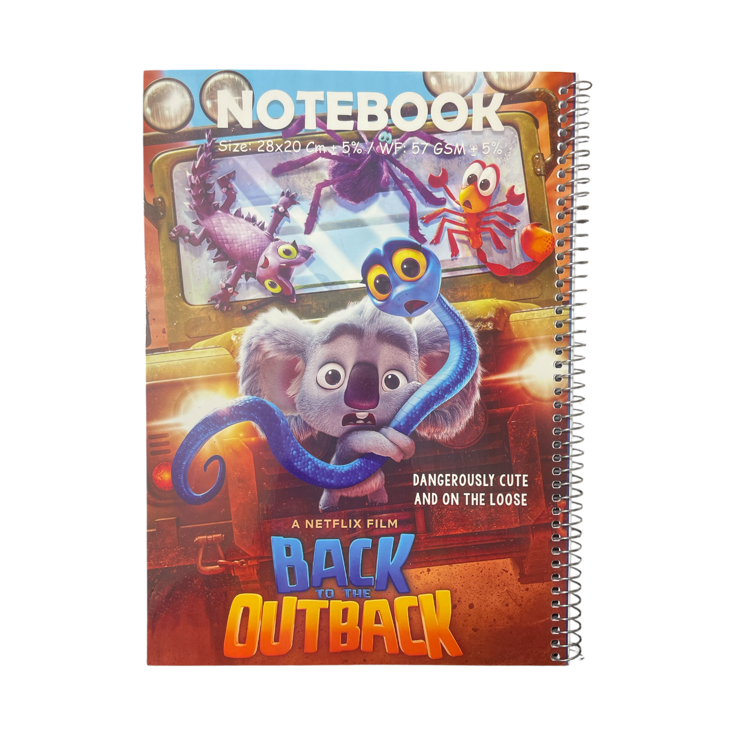 80 Sheets Notebook Wired A4