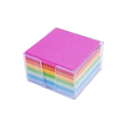 Mintra Office Memo Sheets with Cube - 3.4in x 3.4in