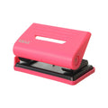 Eagle office paper punch, 2 hole, quick use, Pink P11001