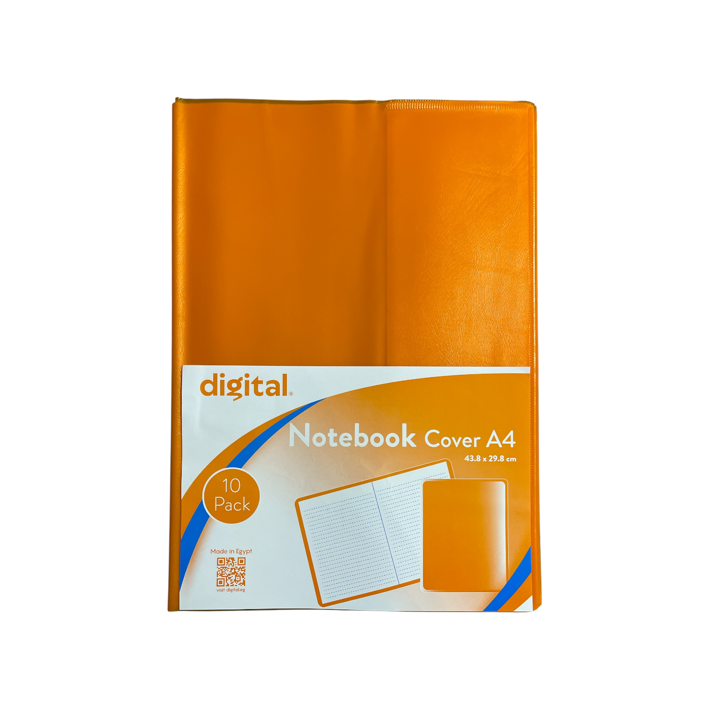 Digital School Notebook Plastic Cover, A4 (21 × 29.5cm)