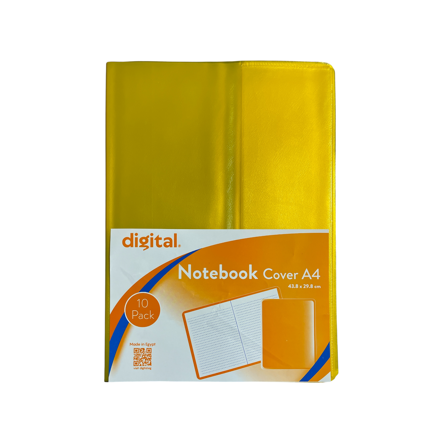 Digital School Notebook Plastic Cover, A4 (21 × 29.5cm)