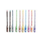 Pensan 2240-10, 0.7 mm. Ballpoint Pen – Set of 10 Colored Pens