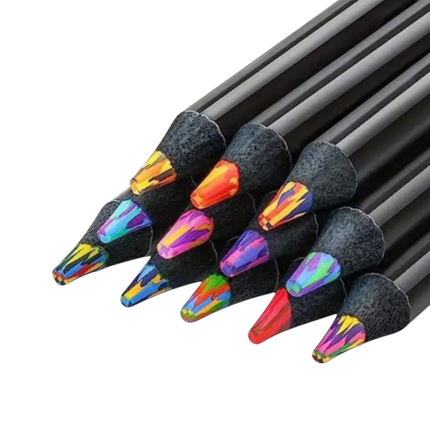 1 pcs Rainbow Gradient Magic Pens - 1 Pencil