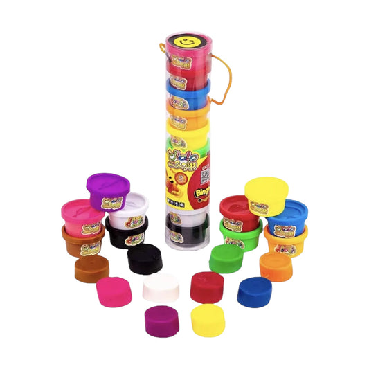 Bingo Multi-Colored Clay, 10 Pieces