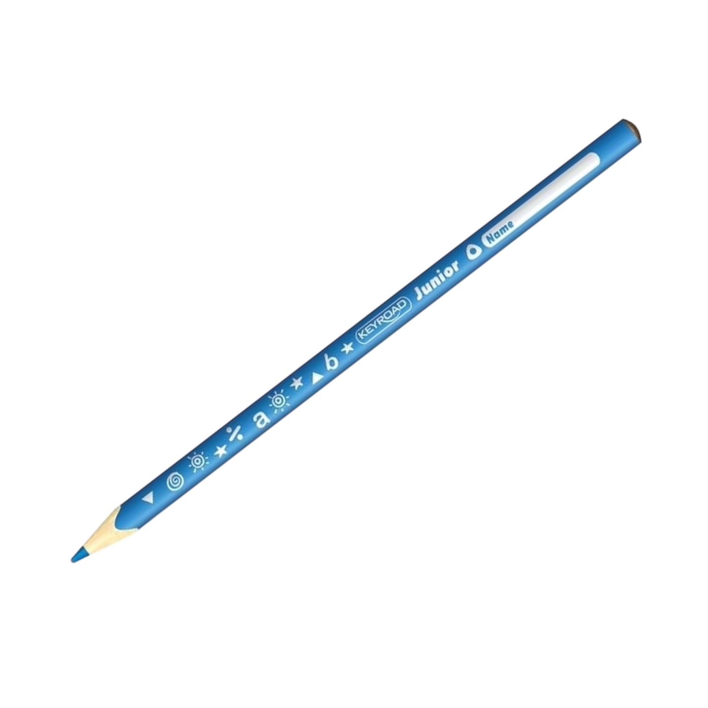 Wooden pencils 12 Pcs, in metal case triangle medical