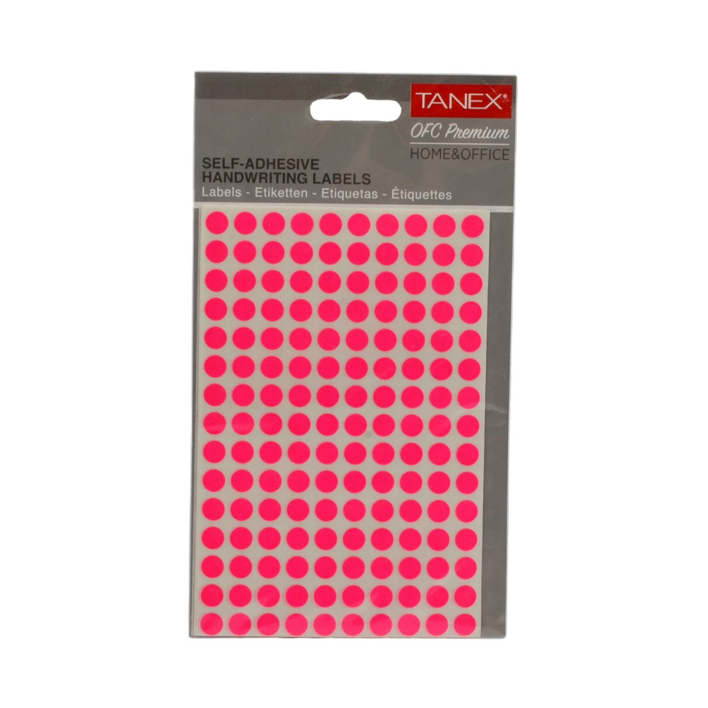 Handwriting Label Tanex Rounded 0.8 Mm 5 Sheets A5