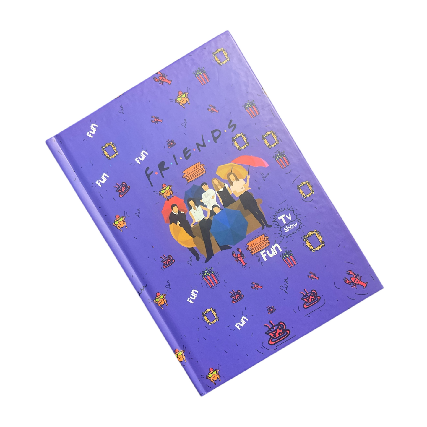 Hardcover Notebook, Cellophane Sewing, 192 sheets A5