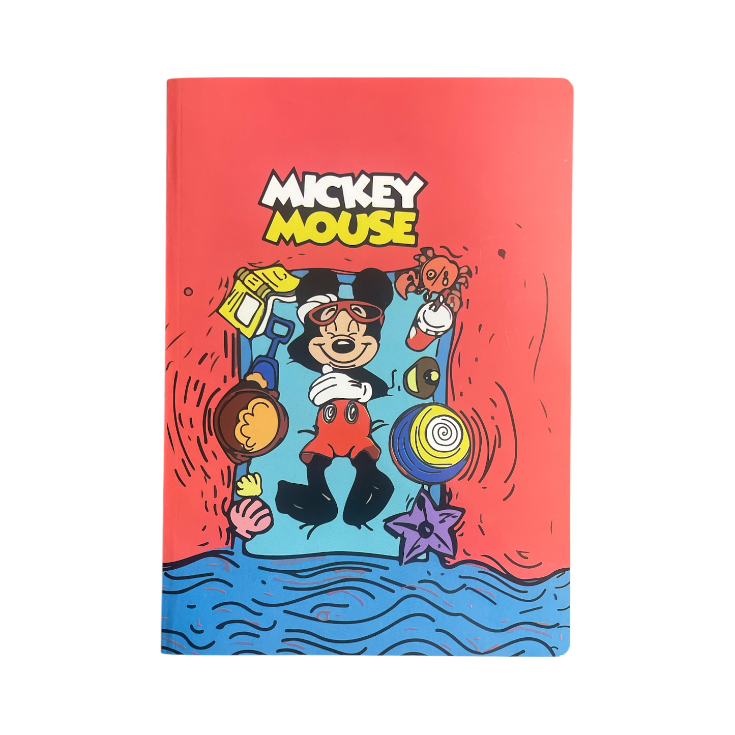 100 Sheets 2BE Stapled Lined Notebook A4