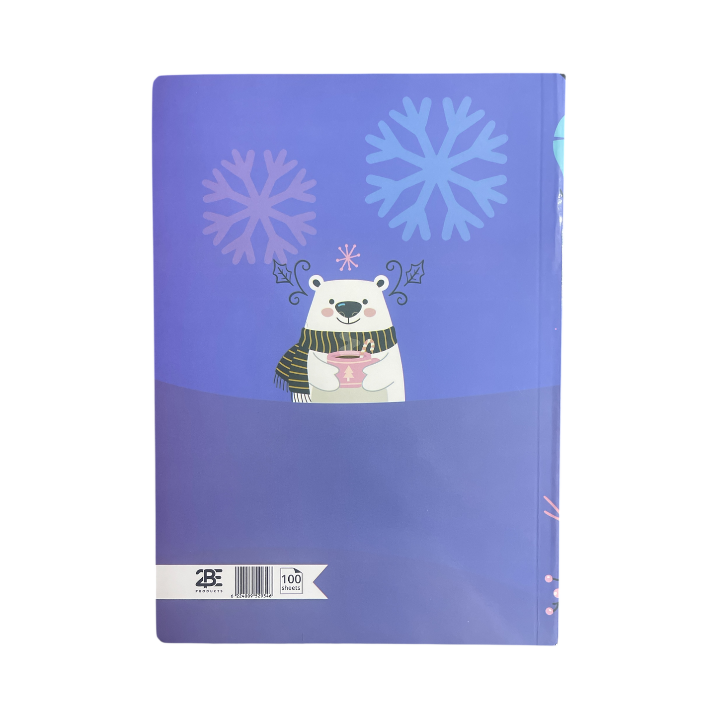 100 Sheets 2BE Stapled Lined Notebook A4