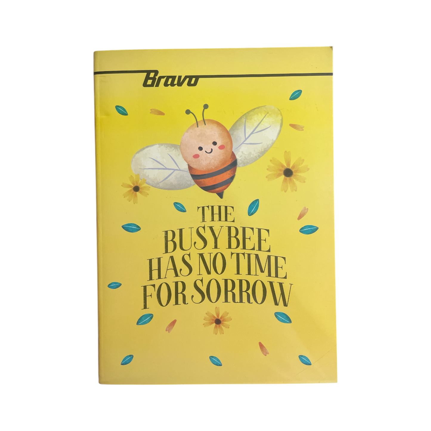 100 Sheets Bravo Stapled Lined Notebook A4