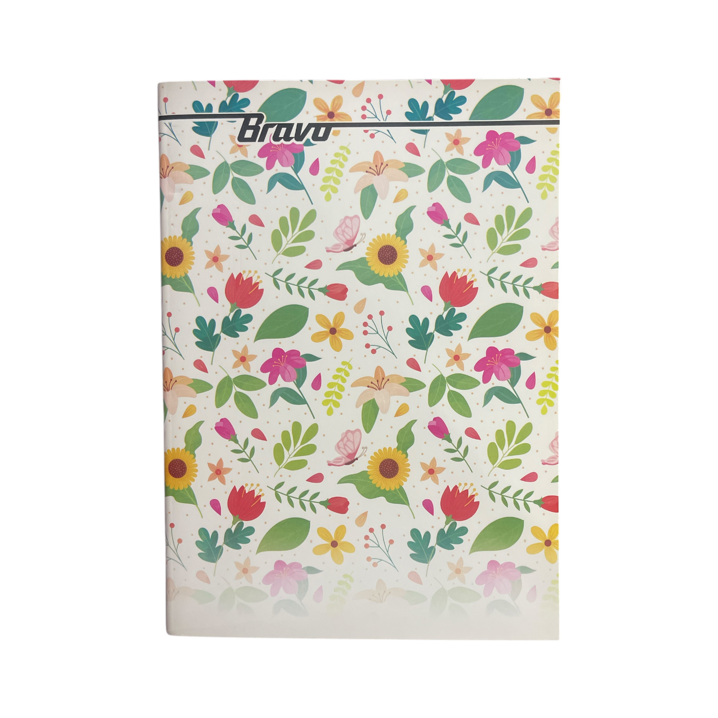 100 Sheets Bravo Stapled Lined Notebook A4