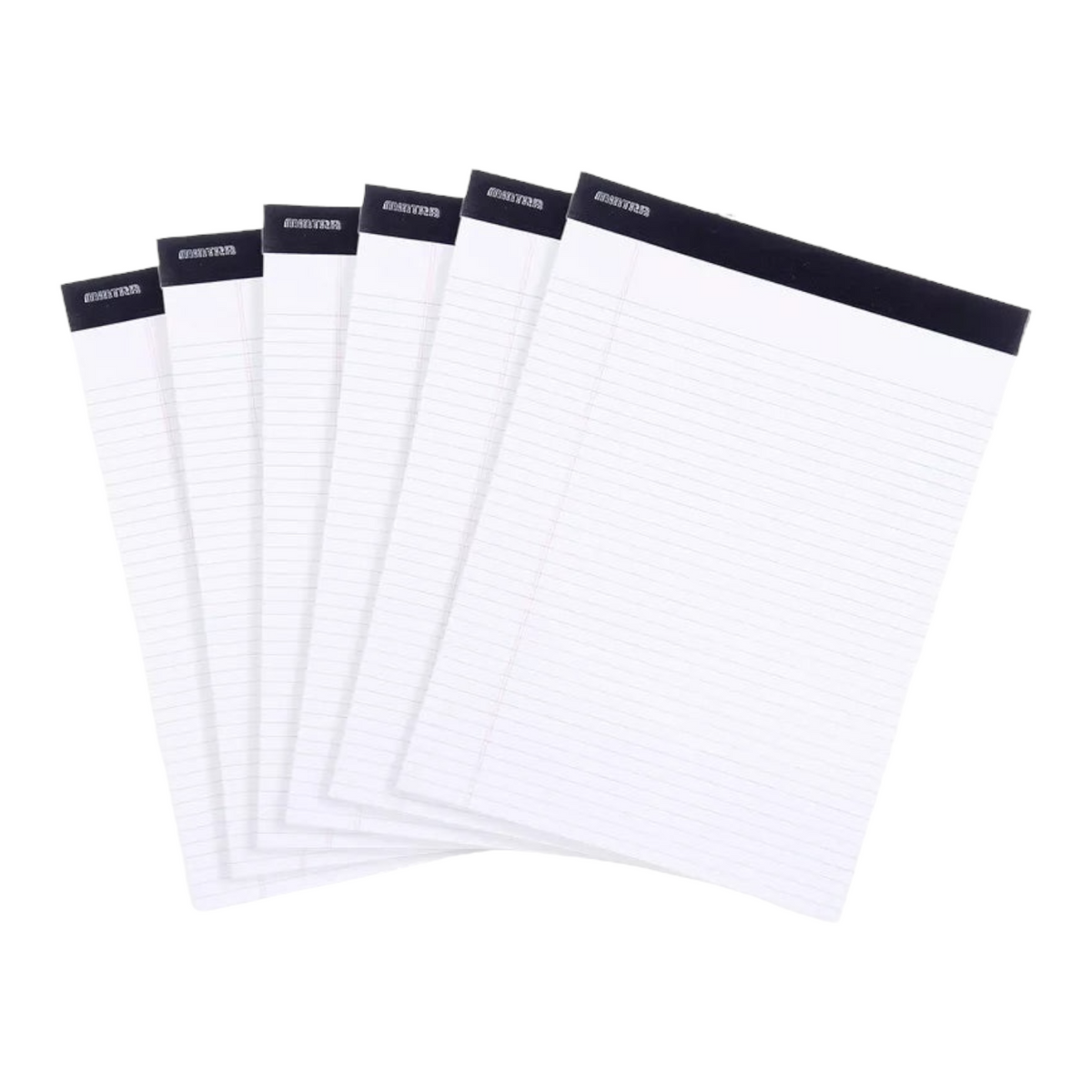 Notepad Pin 50 lined paper White & Colored A4