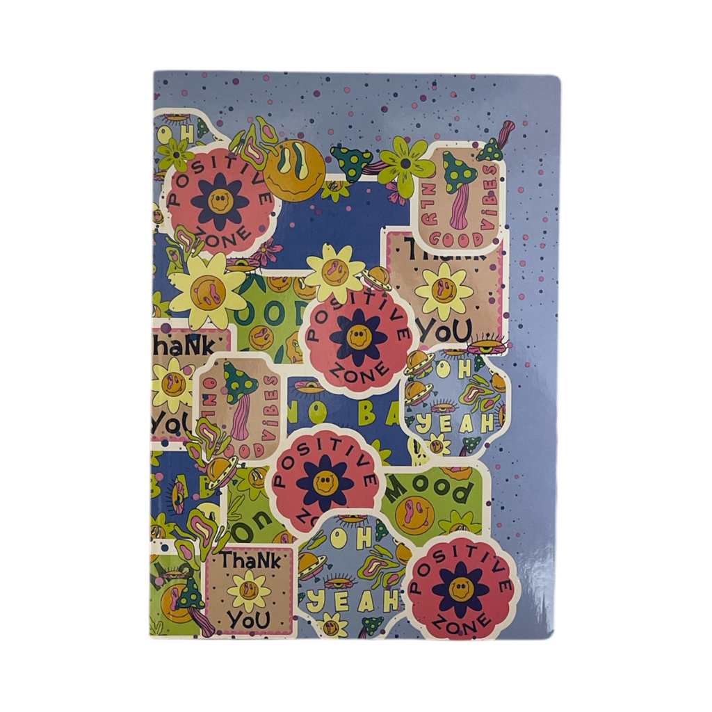 120 Sheets 2BE Stapled Lined Notebook A4