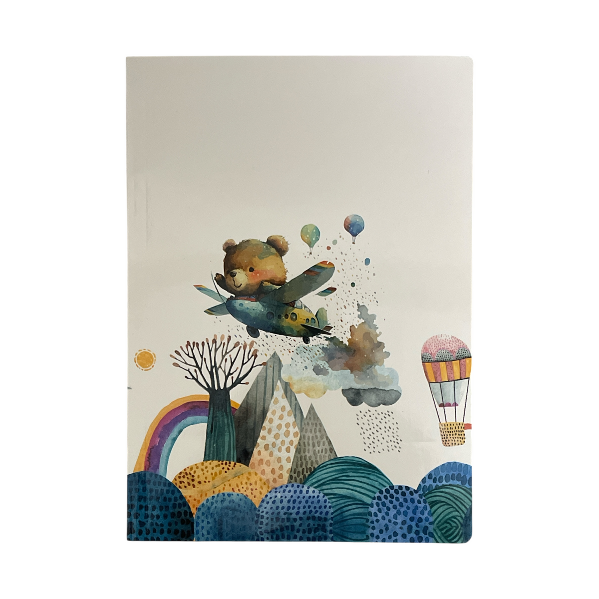 120 Sheets 2BE Stapled Lined Notebook A4