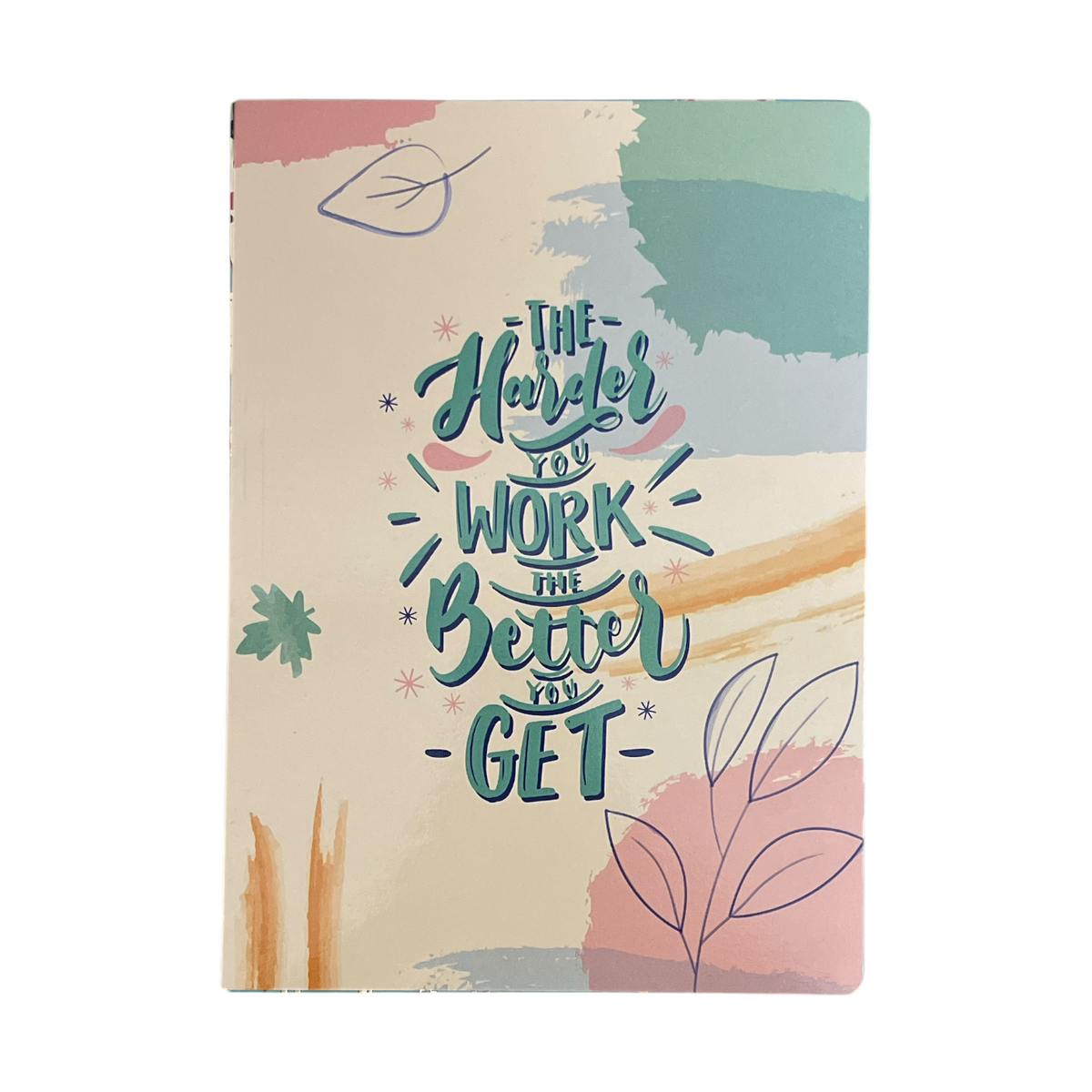 120 Sheets 2BE Stapled Lined Notebook A4
